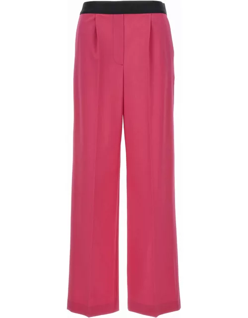 MSGM Pants With Front Pleat