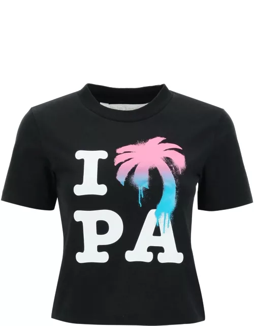 Palm Angels i Love Pa Cropped T-shirt