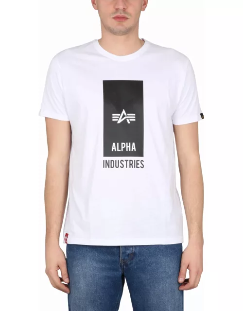 Alpha Industries Logo Print T-shirt