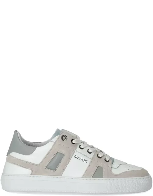 Mason Garments Bari Essenziale White Beige Sneaker