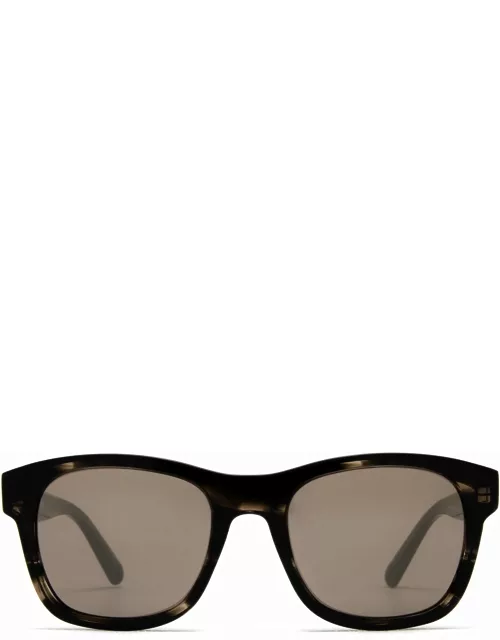 Moncler Eyewear Ml0192 Shiny Dark Brown Sunglasse