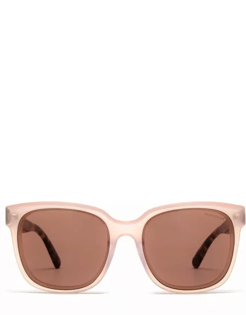 Moncler Eyewear Ml0198 Shiny Pink Sunglasse