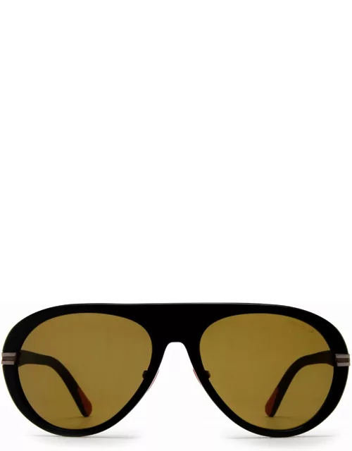 Moncler Eyewear Ml0240 Shiny Black Sunglasse