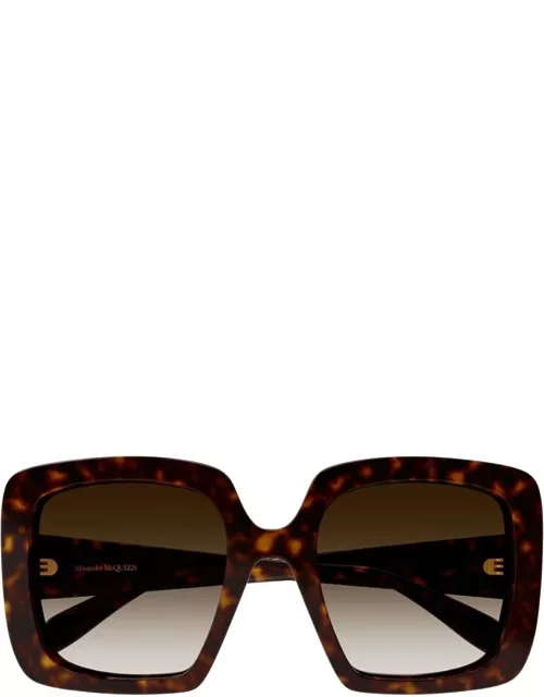Alexander McQueen Eyewear AM078S 002 Sunglasse