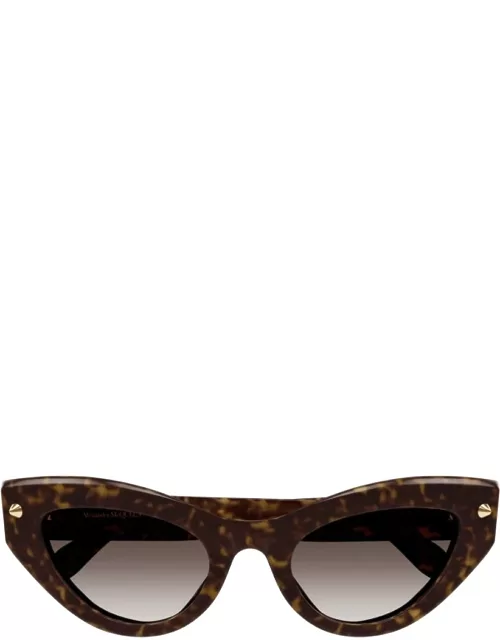 Alexander McQueen Eyewear AM0407S 002 Sunglasse