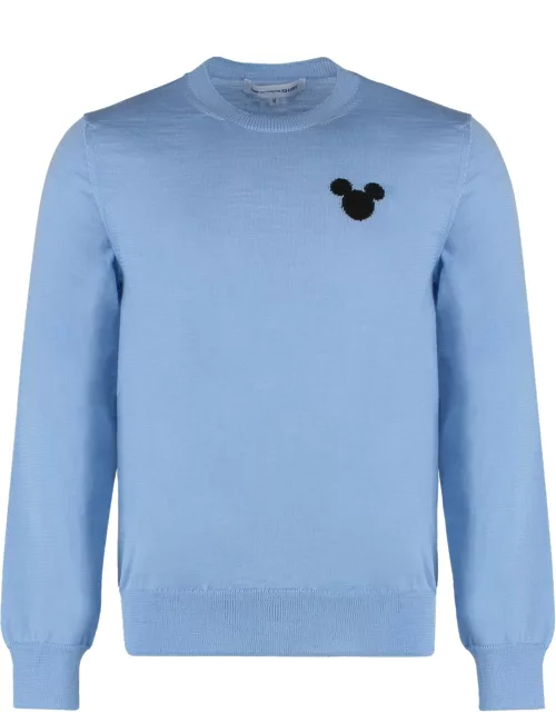 Comme Des Garçons Shirt X Disney - Long Sleeve Crew-neck Sweater