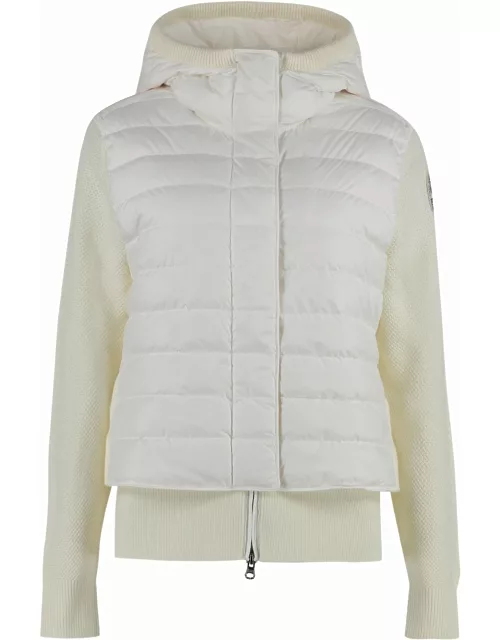 Parajumpers Nina Knit Jacket With Padded Panel