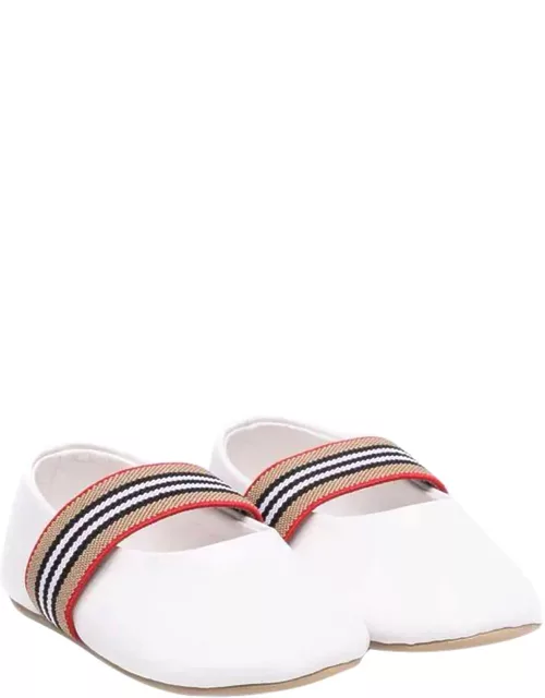 Burberry Ballet Flats With Check Print
