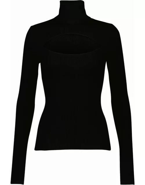 Dolce & Gabbana Silk Ribbed Sweater