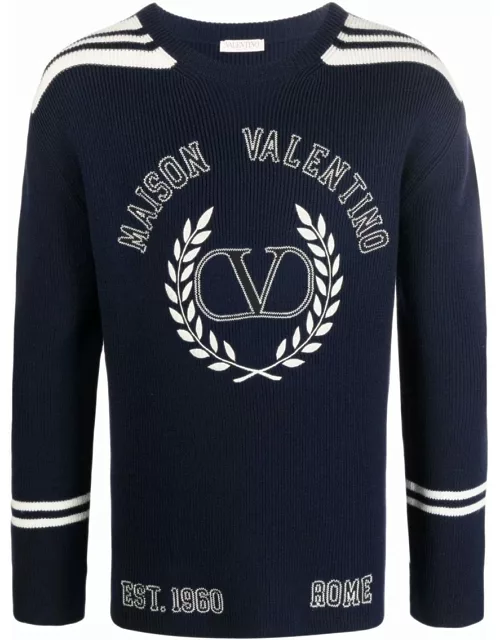 Valentino Wool Logo Sweater