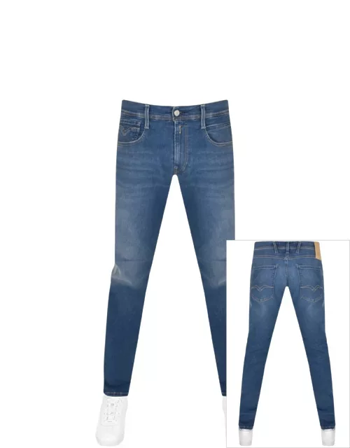 Replay Anbass Jeans Mid Wash Blue