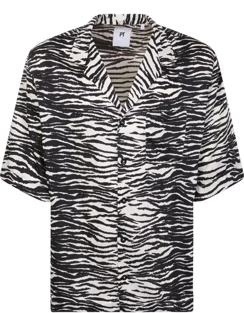 PT01 Zebra Print Shirt