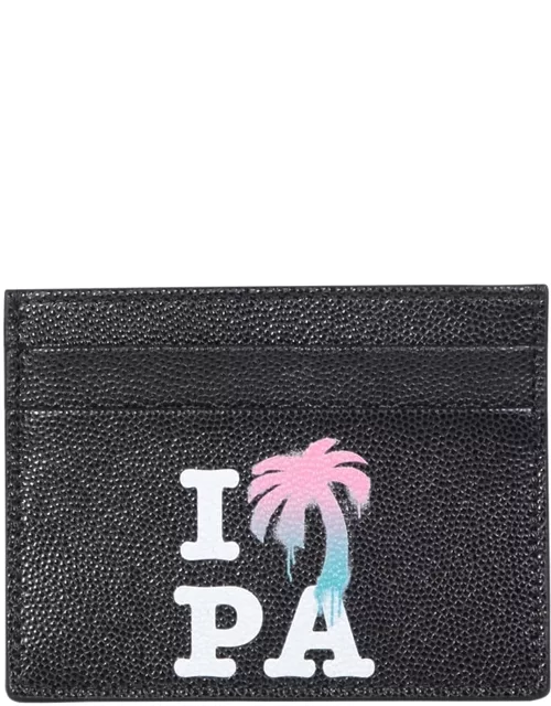 Palm Angels Card Holder With Print