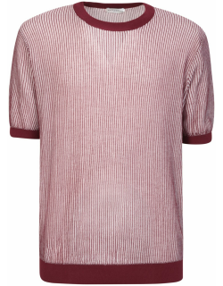 Ballantyne Red/ Pink Cotton Vanisã© T-shirt