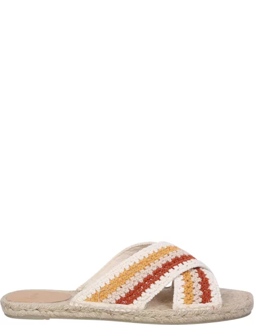 Castañer Multicolor Paka Crochet Sandal