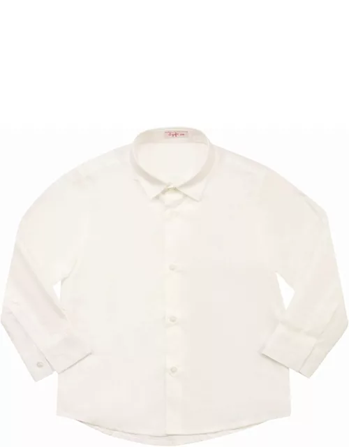 Il Gufo Long-sleeved Cotton Shirt
