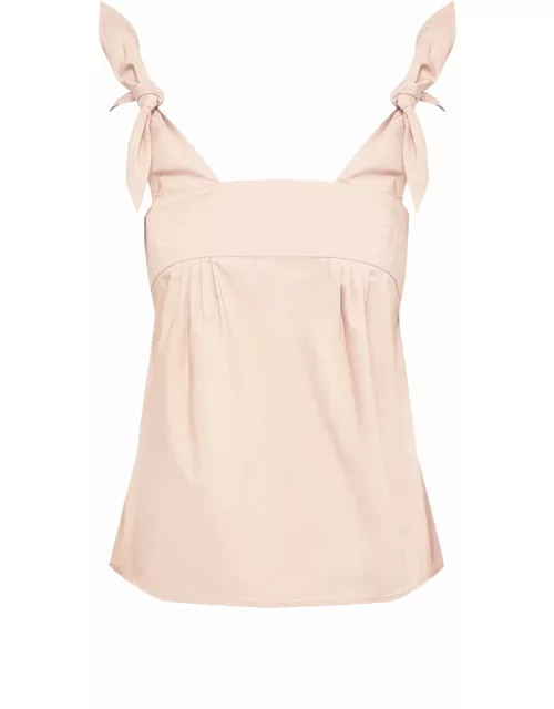 See by Chloé Top With Bow Strap