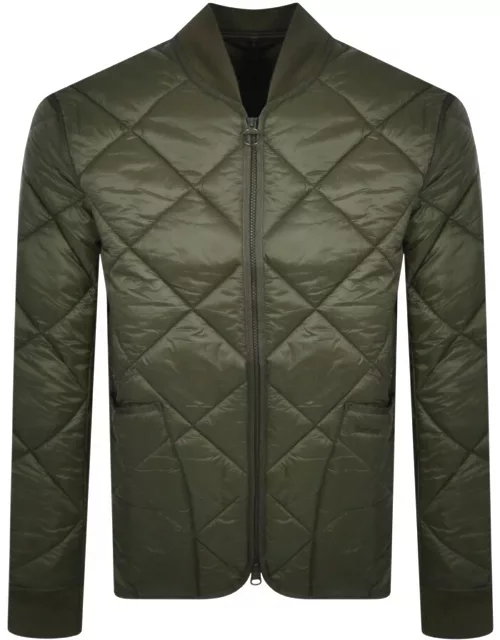 Barbour Liddesdale Action Quilted Jacket Green
