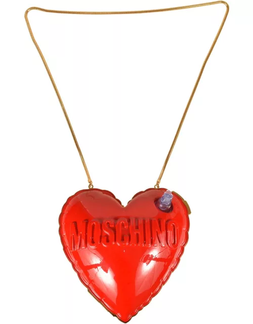 Moschino Inflatable Heart Shoulder Bag