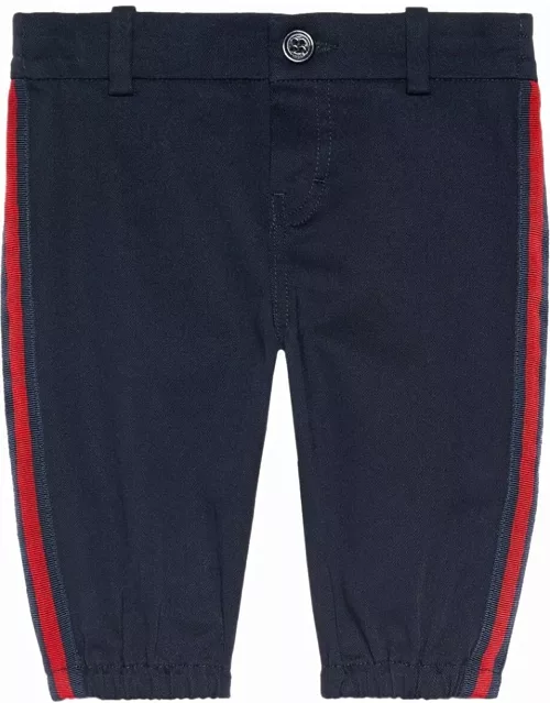 Gucci Gabardine Trousers With Patch