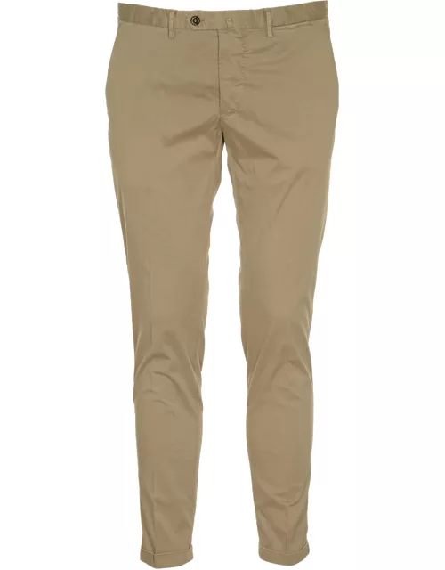 Santaniello Buttoned Fitted Trouser
