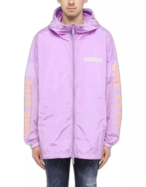 Lavender nylon jacket