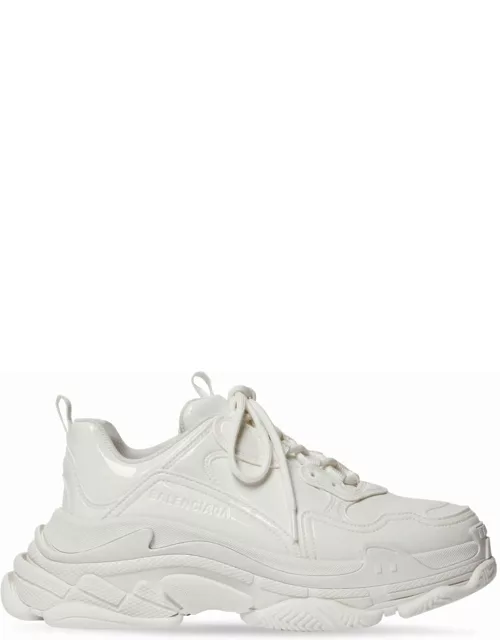 Triple S trainers in white rubber