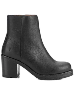 Karen Classic Leather Ankle Bootie