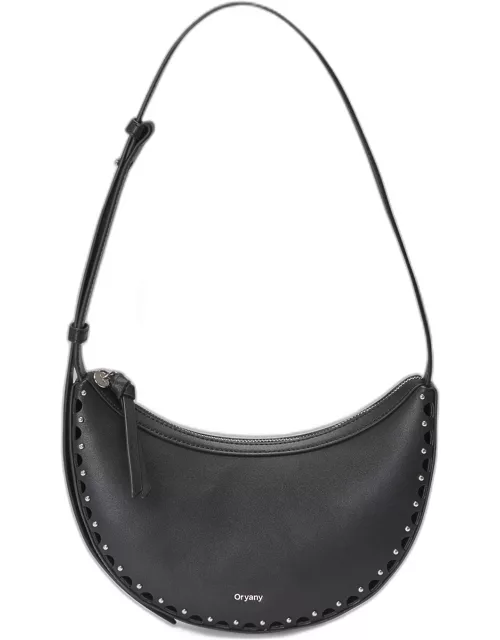 Delica Studded Leather Crossbody Bag