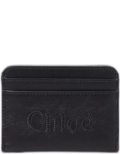 Wallet CHLOÉ Woman colour Black