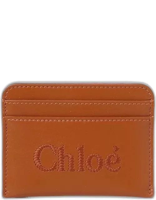 Wallet CHLOÉ Woman colour Brown