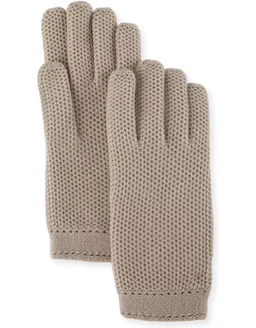 Cashmere Crochet Glove