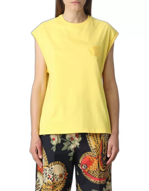 T-Shirt ETRO Woman colour Yellow