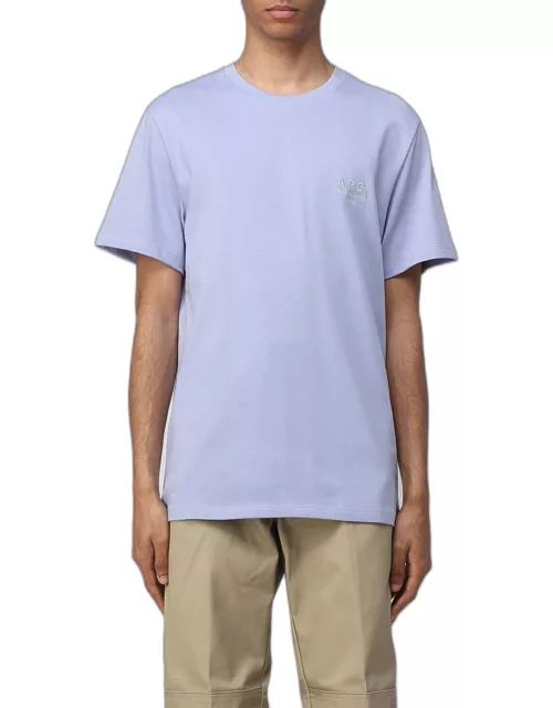 T-Shirt A.P.C. Men colour Lilac