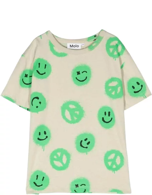 Molo Green T-shirt Unisex