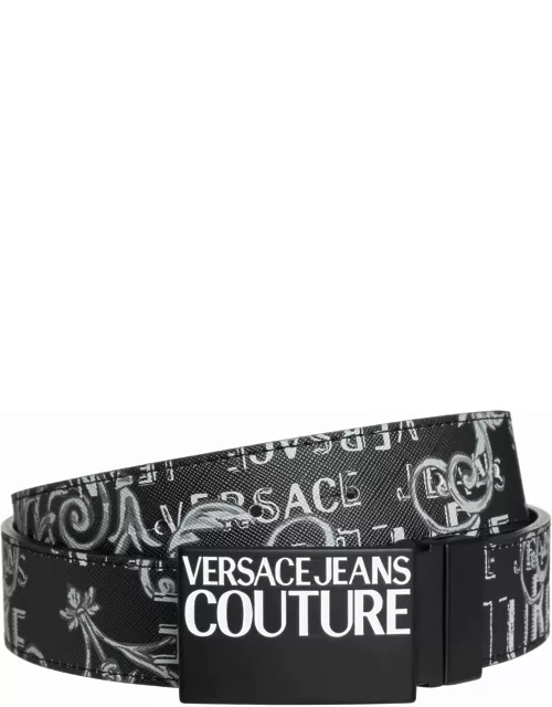 Versace Jeans Couture Logo Couture Cotton Belt