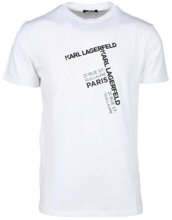 Karl Lagerfeld Mens White T-shirt