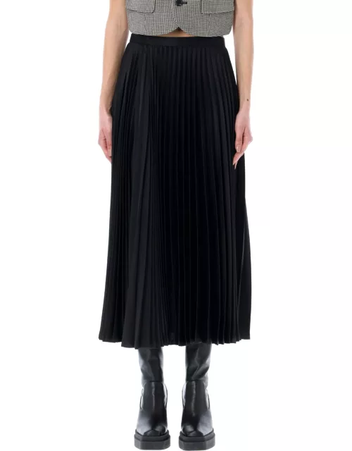 Noir Kei Ninomiya Pleated Midi Skirt