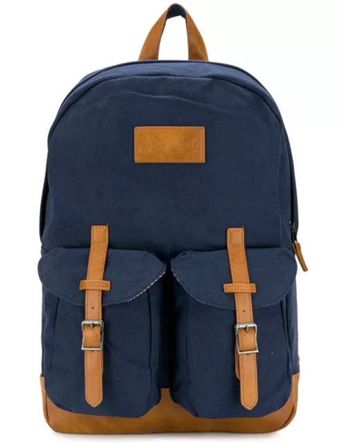 MC2 Saint Barth Blue Canvas Backpack