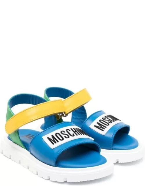 Moschino Sandals With Logo