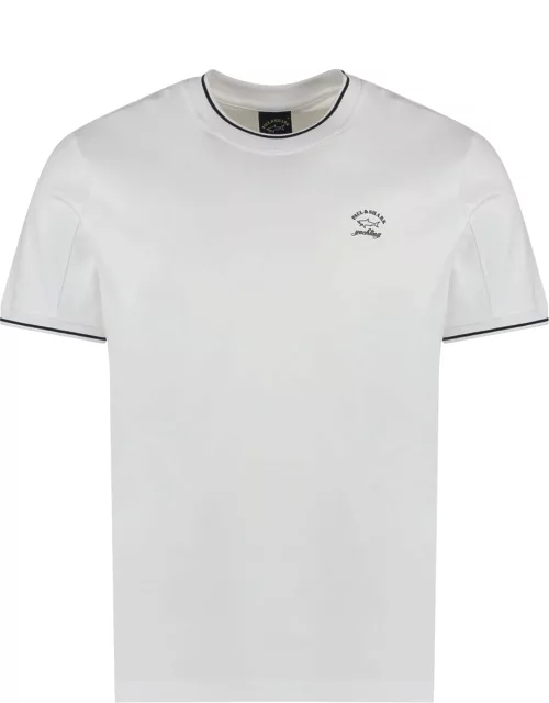 Paul & Shark Logo Cotton T-shirt