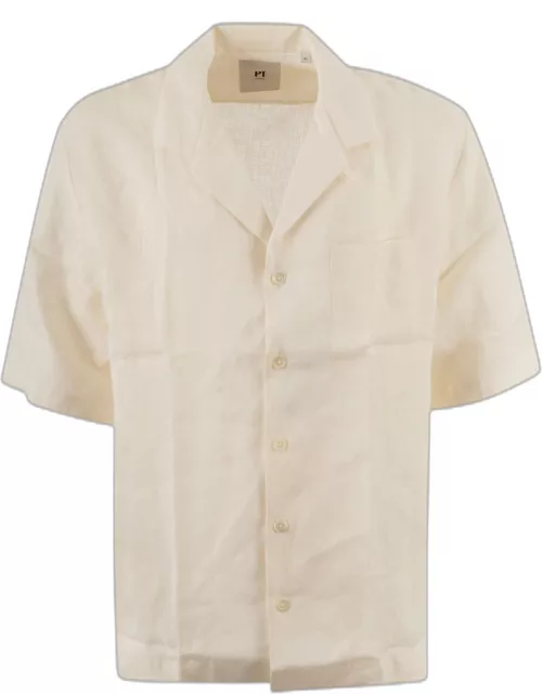 PT01 Patched Pocket Plain Formal Shirt