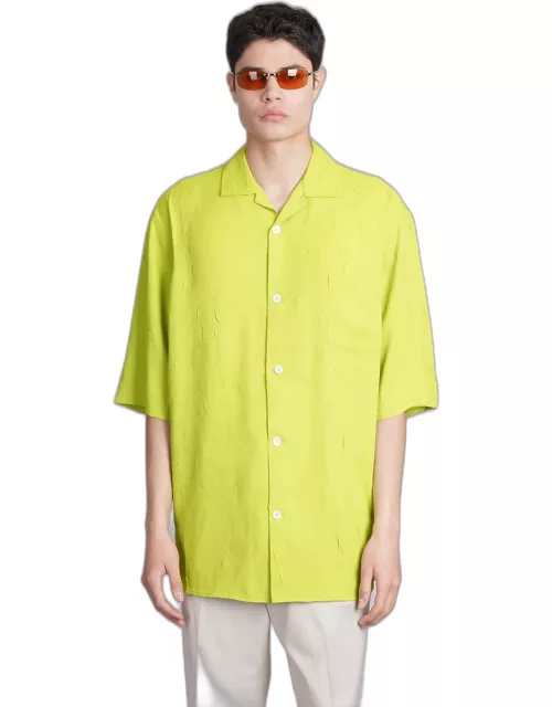 Acne Studios Shirt In Green Polyester