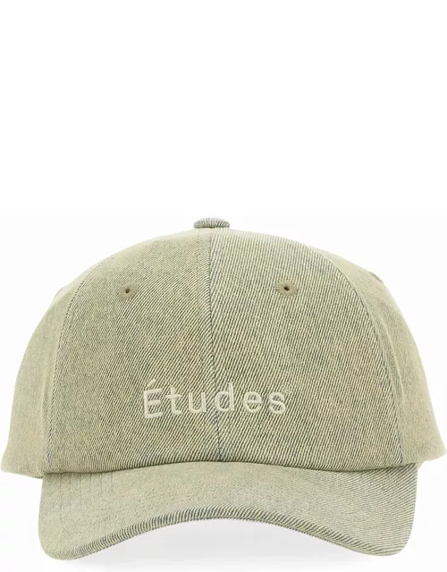 Études Baseball Hat With Logo Embroidery