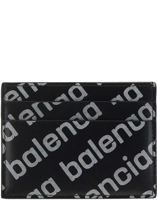 Balenciaga Reflective Printed Cash Card Holder