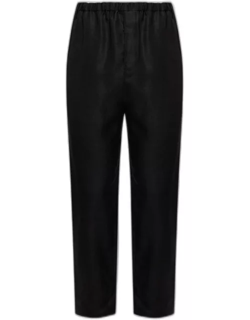 Saint Laurent Trousers With Tapered Leg