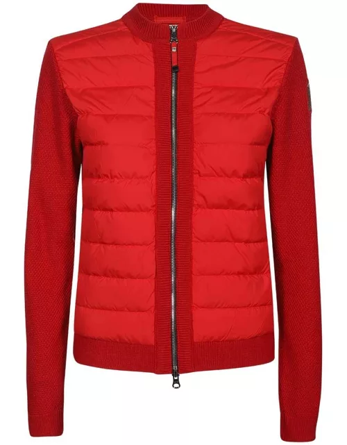 Parajumpers Theresa Padded Panel Knitted Jacket