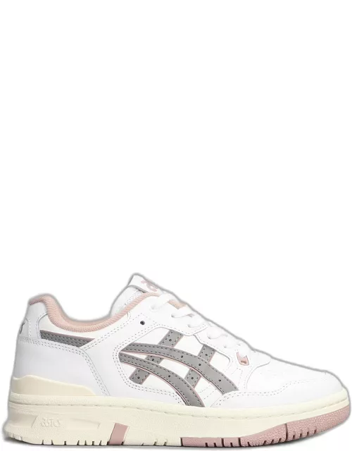 Asics Ex 89 Sneakers In White Leather