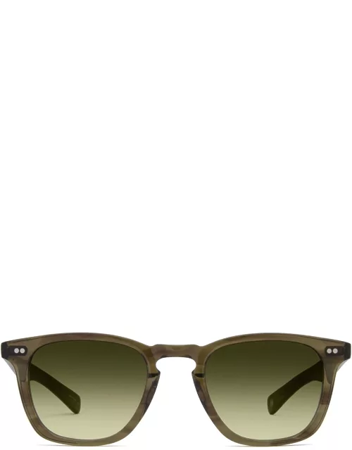 Garrett Leight Glco X Jenni Kayne Sun Olive Tortoise/olive Gradient Sunglasse