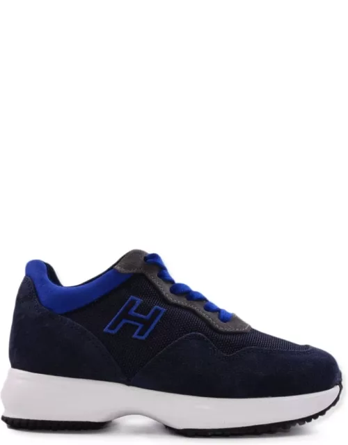 Hogan Interactive Shoe In Suede Leather